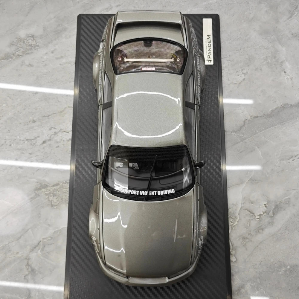 [Ignition] 1:18 Nissan 1995 Skyline GT-R R33 Gray Model Car Resin