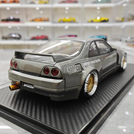 [Ignition] 1:18 Nissan 1995 Skyline GT-R R33 Gray Model Car Resin