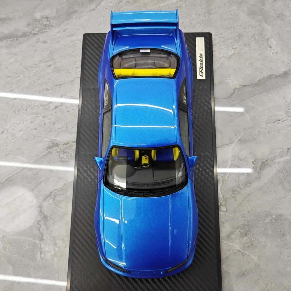[Ignition] 1:18 Nissan 1995 Skyline GT-R R33 Greddy BCNR33 Blue Model Car Resin