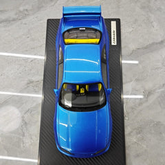 [Ignition] 1:18 Nissan 1995 Skyline GT-R R33 Greddy BCNR33 Blue Model Car Resin