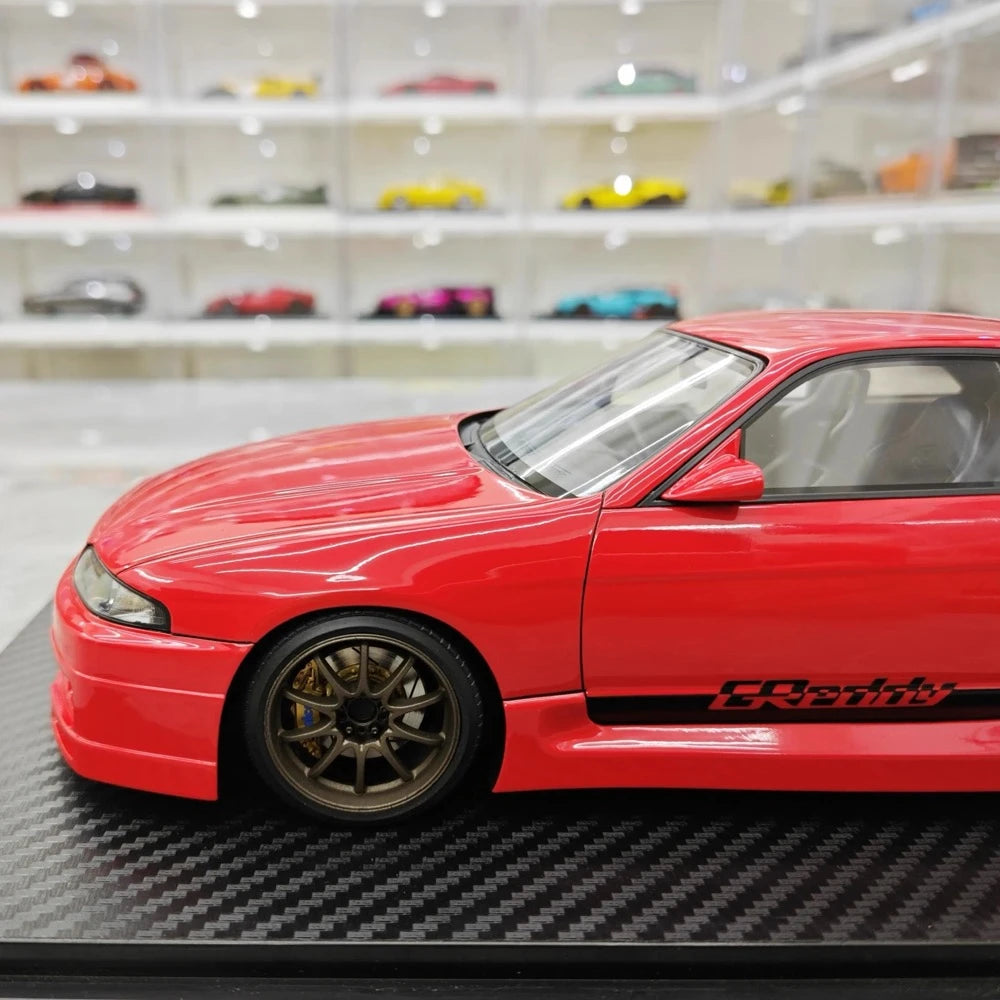 [Ignition] 1:18 Nissan 1995 Skyline GT-R R33 Greddy BCNR33 Red Model Car Resin
