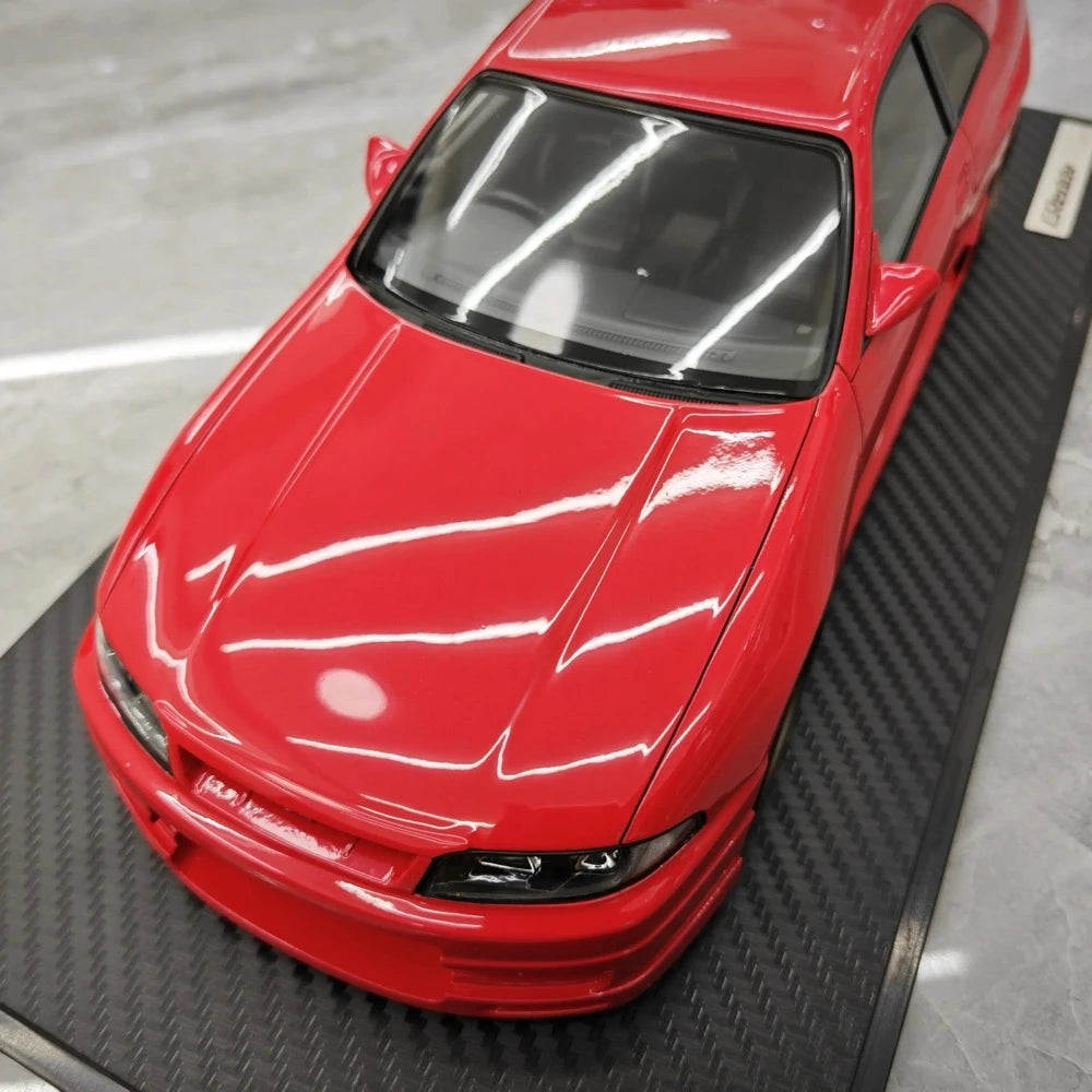 [Ignition] 1:18 Nissan 1995 Skyline GT-R R33 Greddy BCNR33 Red Model Car Resin