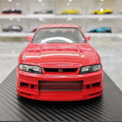 [Ignition] 1:18 Nissan 1995 Skyline GT-R R33 Greddy BCNR33 Red Model Car Resin