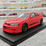 [Ignition] 1:18 Nissan 1995 Skyline GT-R R33 Greddy BCNR33 Red Model Car Resin