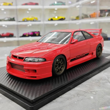 [Ignition] 1:18 Nissan 1995 Skyline GT-R R33 Greddy BCNR33 Red Model Car Resin