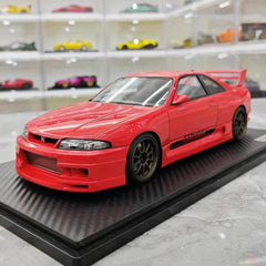 [Ignition] 1:18 Nissan 1995 Skyline GT-R R33 Greddy BCNR33 Red Model Car Resin