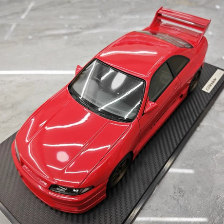 [Ignition] 1:18 Nissan 1995 Skyline GT-R R33 Greddy BCNR33 Red Model Car Resin