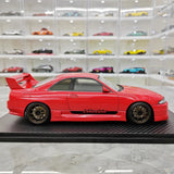 [Ignition] 1:18 Nissan 1995 Skyline GT-R R33 Greddy BCNR33 Red Model Car Resin