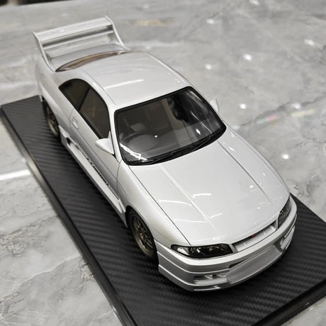 [Ignition] 1:18 Nissan 1995 Skyline GT-R R33 Greddy BCNR33 White Model Car Resin
