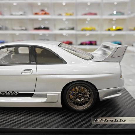 [Ignition] 1:18 Nissan 1995 Skyline GT-R R33 Greddy BCNR33 White Model Car Resin