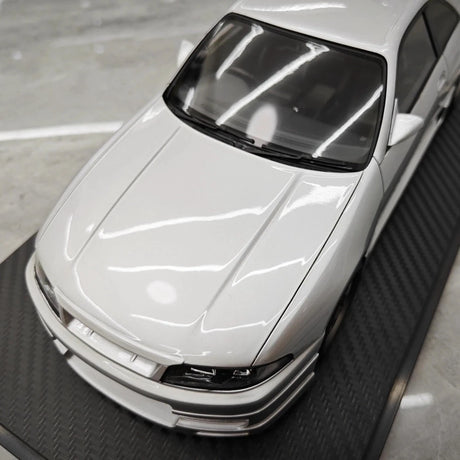 [Ignition] 1:18 Nissan 1995 Skyline GT-R R33 Greddy BCNR33 White Model Car Resin