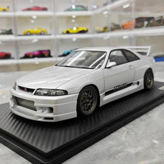 [Ignition] 1:18 Nissan 1995 Skyline GT-R R33 Greddy BCNR33 White Model Car Resin