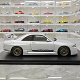 [Ignition] 1:18 Nissan 1995 Skyline GT-R R33 Greddy BCNR33 White Model Car Resin