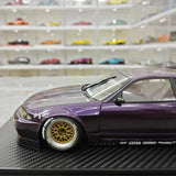 [Ignition] 1:18 Nissan 1995 Skyline GT-R R33 Purple Model Car Resin