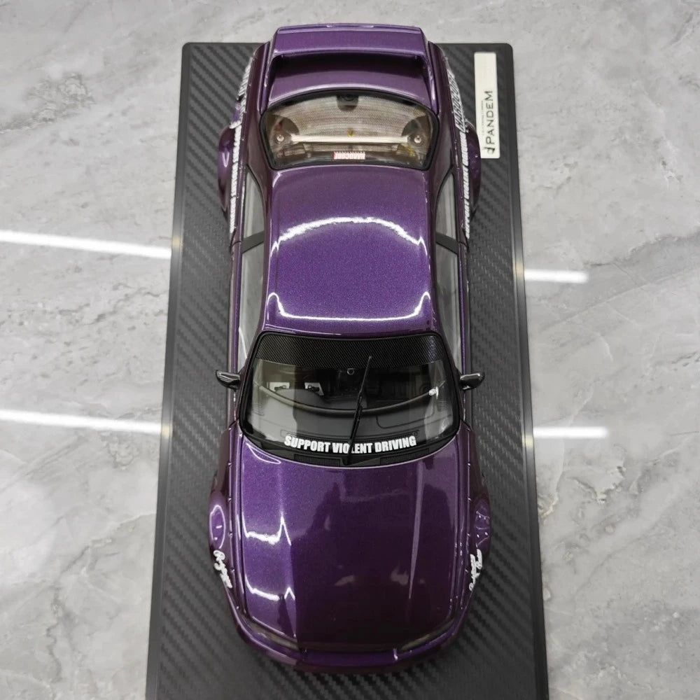 [Ignition] 1:18 Nissan 1995 Skyline GT-R R33 Purple Model Car Resin