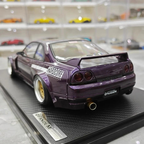 [Ignition] 1:18 Nissan 1995 Skyline GT-R R33 Purple Model Car Resin