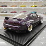 [Ignition] 1:18 Nissan 1995 Skyline GT-R R33 Purple Model Car Resin