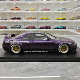 [Ignition] 1:18 Nissan 1995 Skyline GT-R R33 Purple Model Car Resin