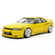 [Ignition] 1:18 Nissan 1995 Skyline GT-R R33 Yellow Model Car Resin
