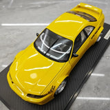 [Ignition] 1:18 Nissan 1995 Skyline GT-R R33 Yellow Model Car Resin