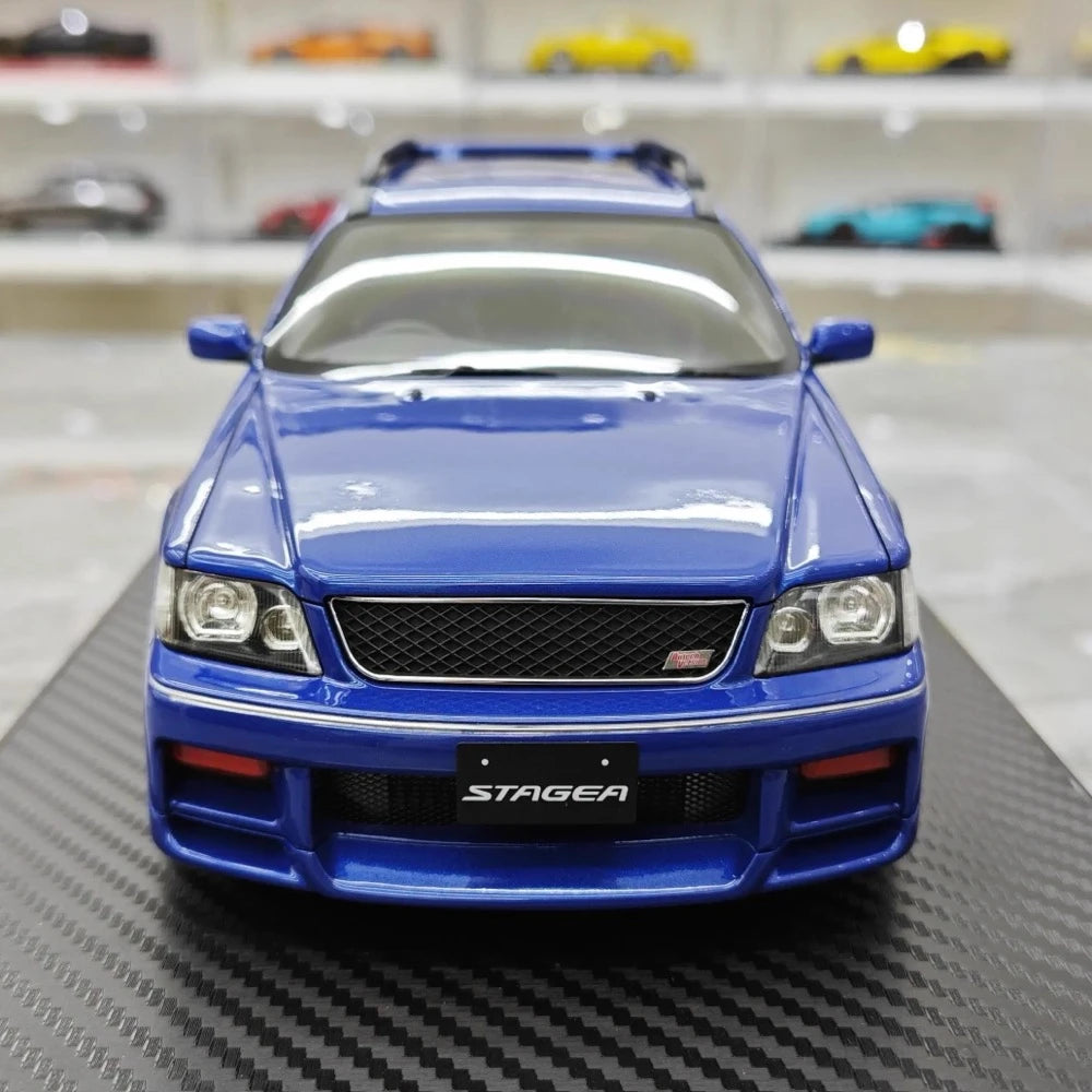 [Ignition] 1:18 Nissan 1996 Stagea 260RS WGNC34 Blue Model Car Resin