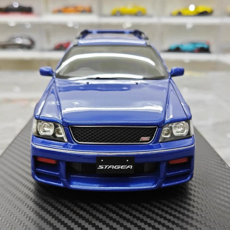 [Ignition] 1:18 Nissan 1996 Stagea 260RS WGNC34 Blue Model Car Resin