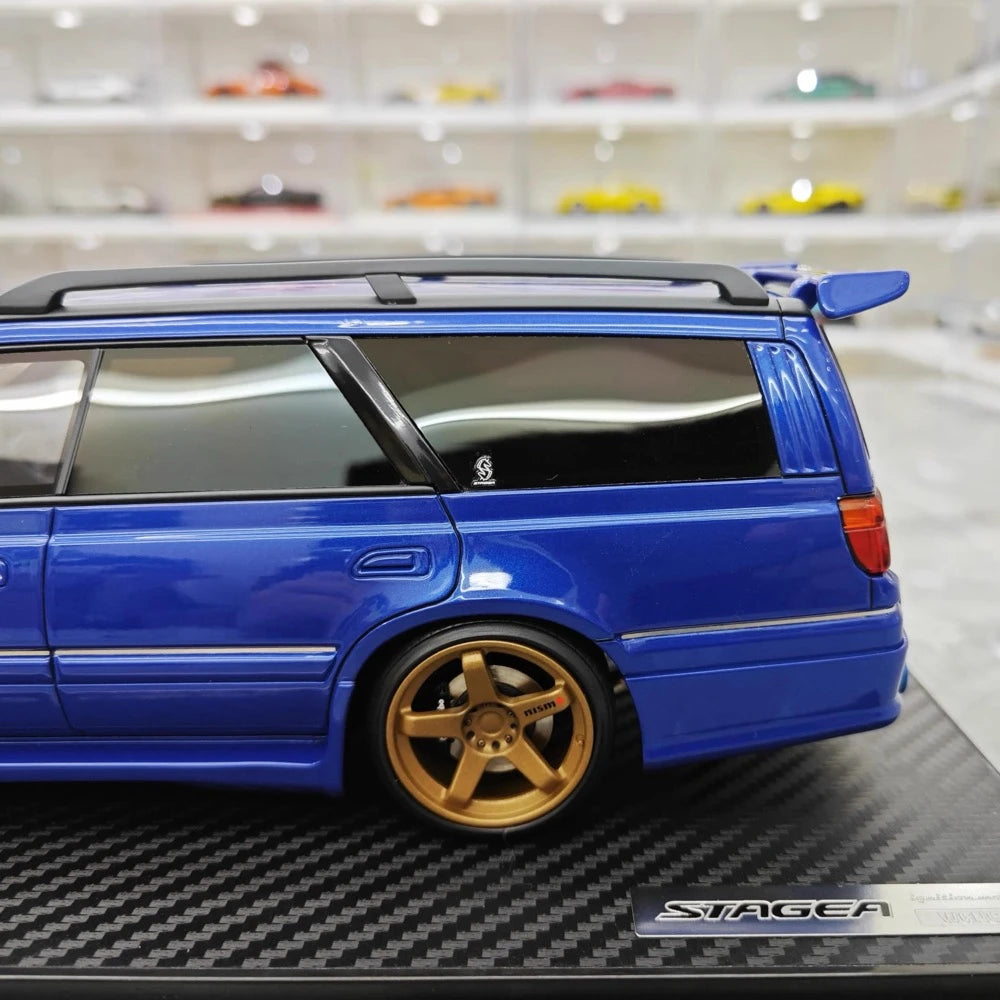 [Ignition] 1:18 Nissan 1996 Stagea 260RS WGNC34 Blue Model Car Resin