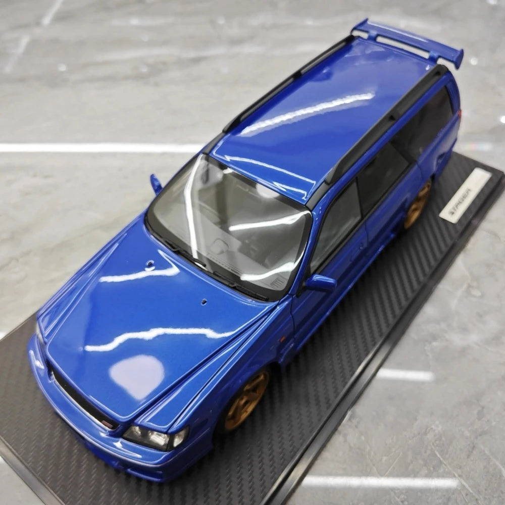 [Ignition] 1:18 Nissan 1996 Stagea 260RS WGNC34 Blue Model Car Resin
