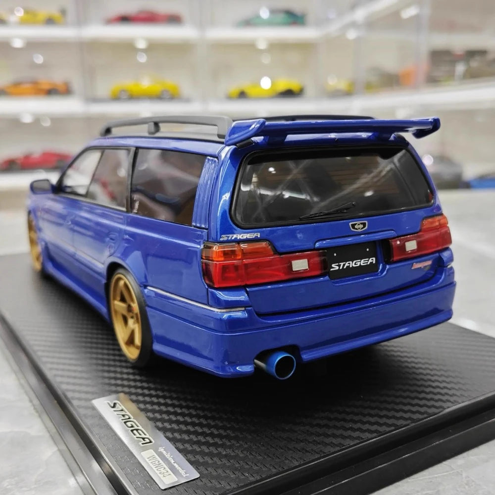 [Ignition] 1:18 Nissan 1996 Stagea 260RS WGNC34 Blue Model Car Resin