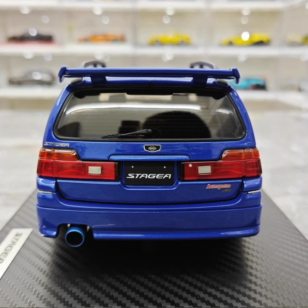 [Ignition] 1:18 Nissan 1996 Stagea 260RS WGNC34 Blue Model Car Resin