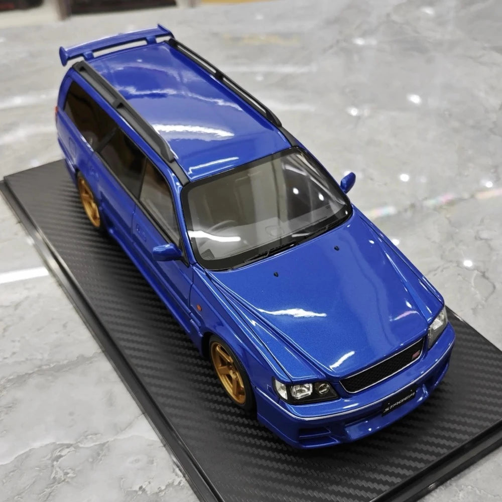 [Ignition] 1:18 Nissan 1996 Stagea 260RS WGNC34 Blue Model Car Resin