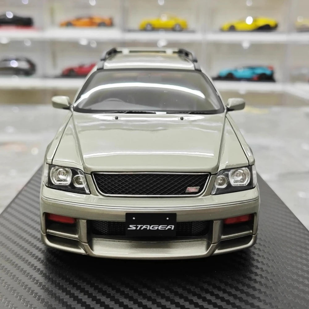 [Ignition] 1:18 Nissan 1996 Stagea 260RS WGNC34 Gray Model Car Resin