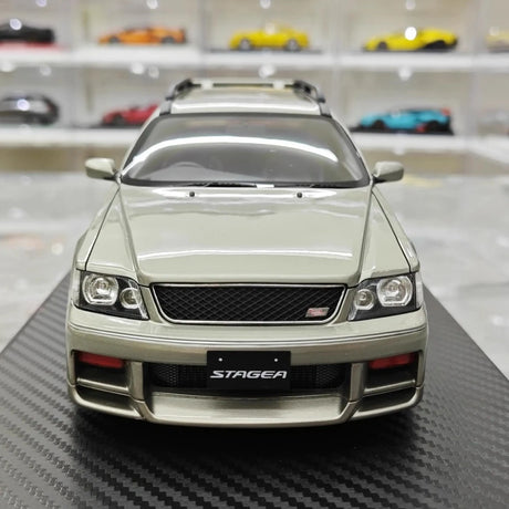 [Ignition] 1:18 Nissan 1996 Stagea 260RS WGNC34 Gray Model Car Resin