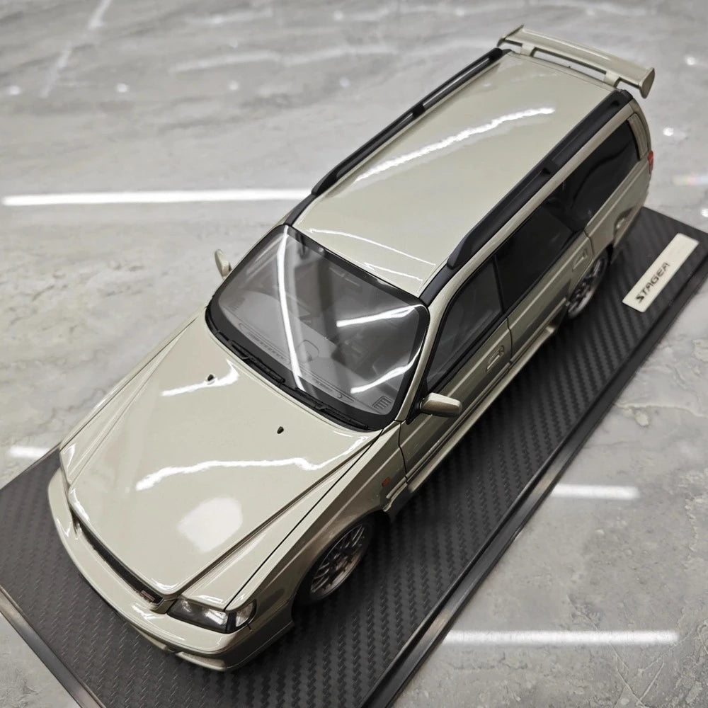[Ignition] 1:18 Nissan 1996 Stagea 260RS WGNC34 Gray Model Car Resin