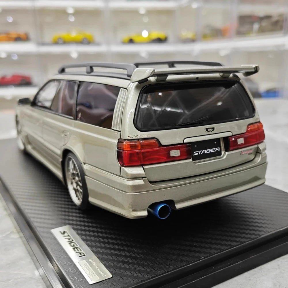 [Ignition] 1:18 Nissan 1996 Stagea 260RS WGNC34 Gray Model Car Resin