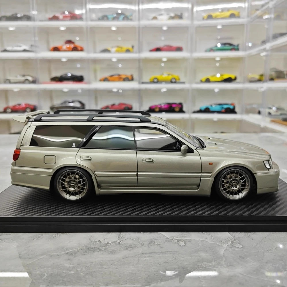 [Ignition] 1:18 Nissan 1996 Stagea 260RS WGNC34 Gray Model Car Resin