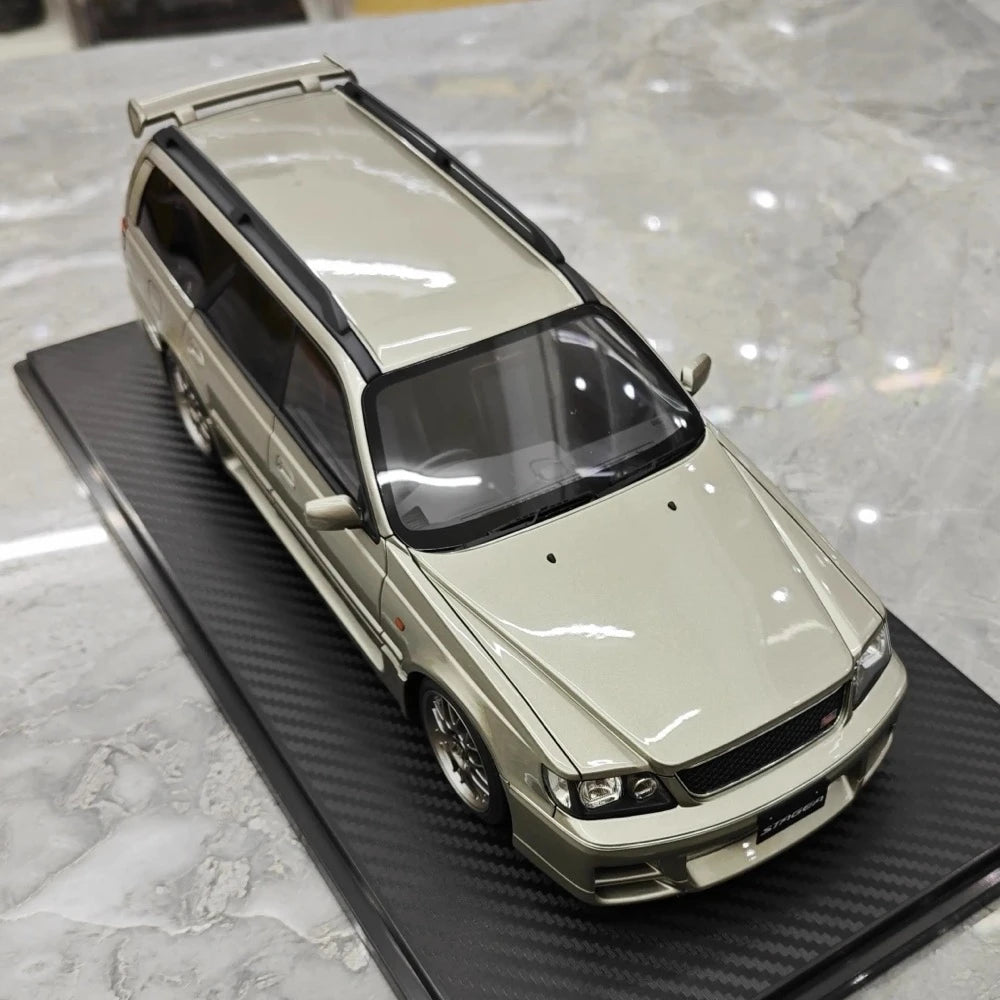 [Ignition] 1:18 Nissan 1996 Stagea 260RS WGNC34 Gray Model Car Resin