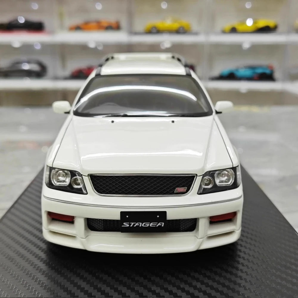 [Ignition] 1:18 Nissan 1996 Stagea 260RS WGNC34 White Model Car Resin