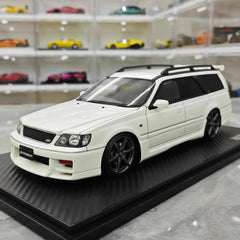 [Ignition] 1:18 Nissan 1996 Stagea 260RS WGNC34 White Model Car Resin