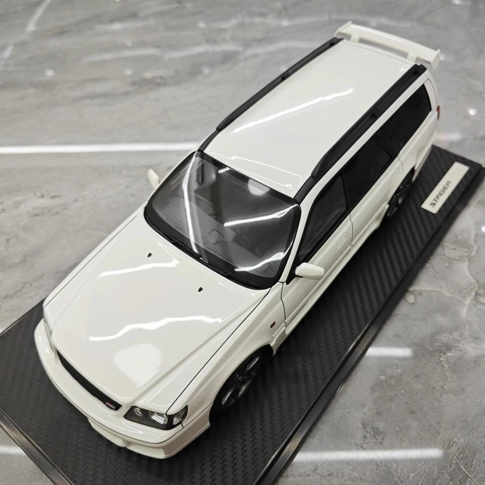 [Ignition] 1:18 Nissan 1996 Stagea 260RS WGNC34 White Model Car Resin