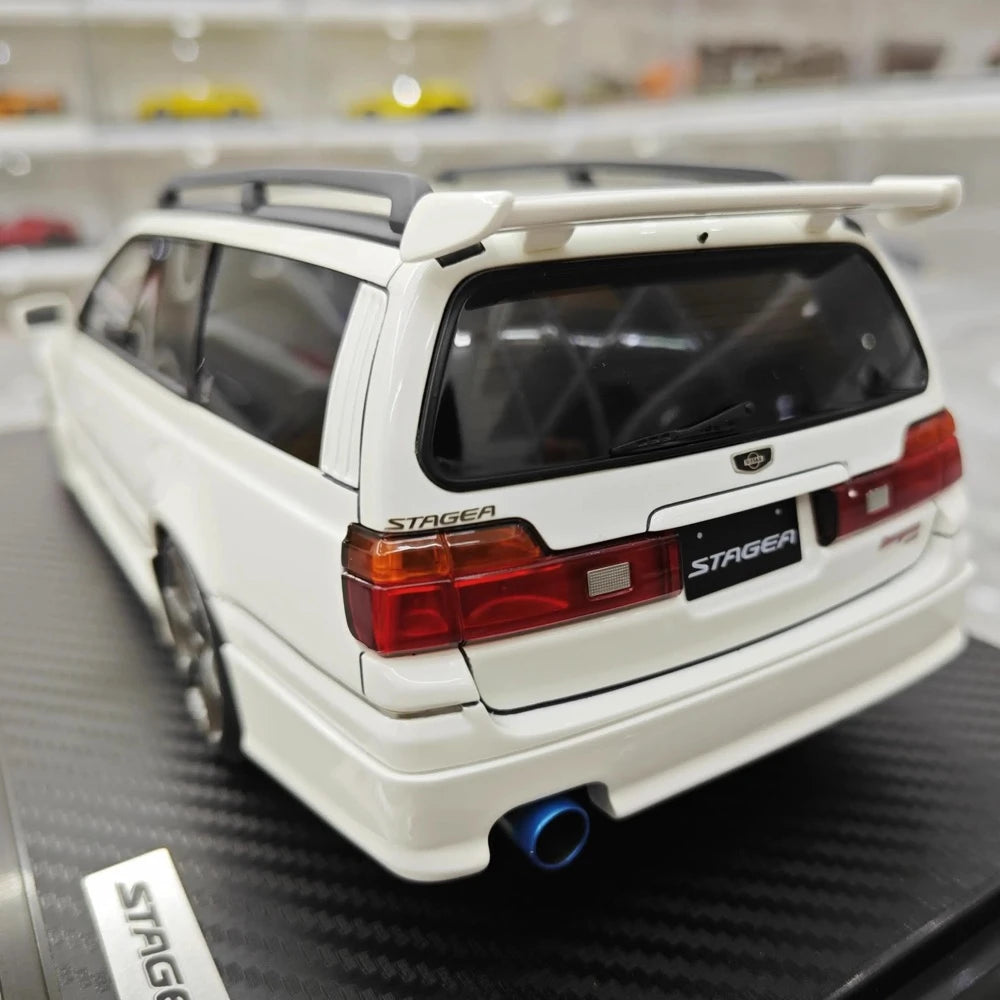 [Ignition] 1:18 Nissan 1996 Stagea 260RS WGNC34 White Model Car Resin