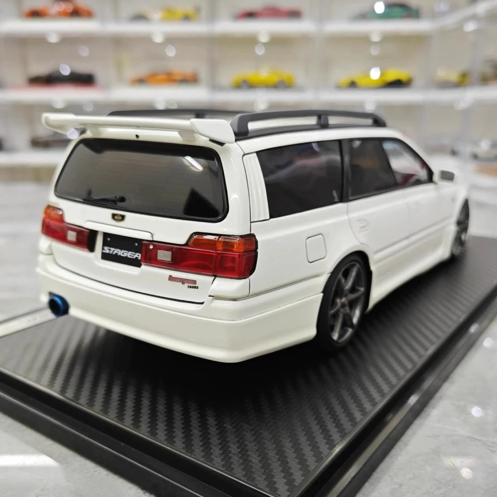 [Ignition] 1:18 Nissan 1996 Stagea 260RS WGNC34 White Model Car Resin