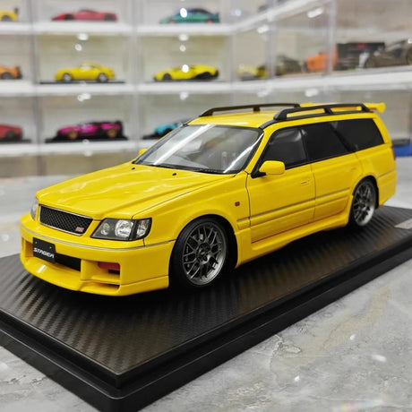 [Ignition] 1:18 Nissan 1996 Stagea 260RS WGNC34 Yellow Model Car Resin