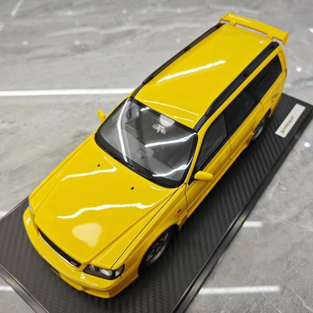 [Ignition] 1:18 Nissan 1996 Stagea 260RS WGNC34 Yellow Model Car Resin