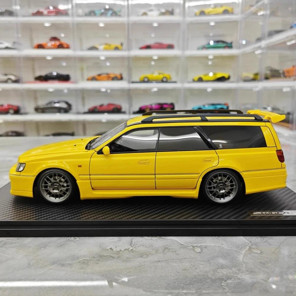 [Ignition] 1:18 Nissan 1996 Stagea 260RS WGNC34 Yellow Model Car Resin