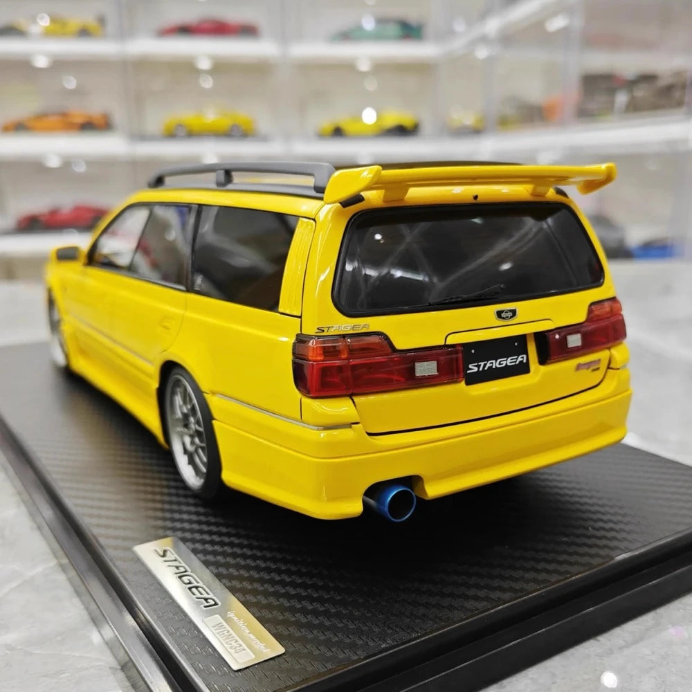 [Ignition] 1:18 Nissan 1996 Stagea 260RS WGNC34 Yellow Model Car Resin