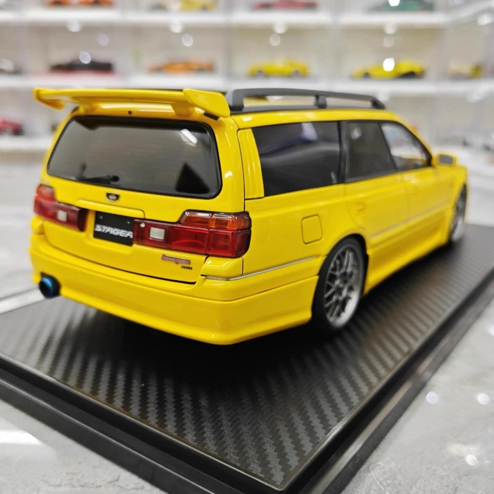[Ignition] 1:18 Nissan 1996 Stagea 260RS WGNC34 Yellow Model Car Resin