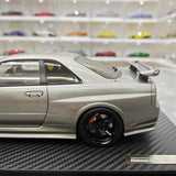[Ignition] 1:18 Nissan 1999 Skyline GT-R Nismo Z-Tune Gray Model Car Resin