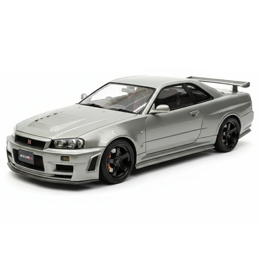 [Ignition] 1:18 Nissan 1999 Skyline GT-R Nismo Z-Tune Gray Model Car Resin