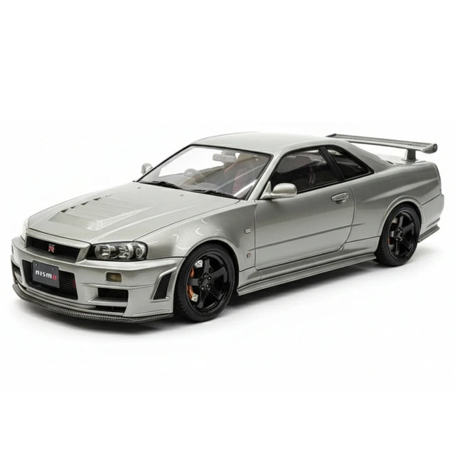 [Ignition] 1:18 Nissan 1999 Skyline GT-R Nismo Z-Tune Gray Model Car Resin